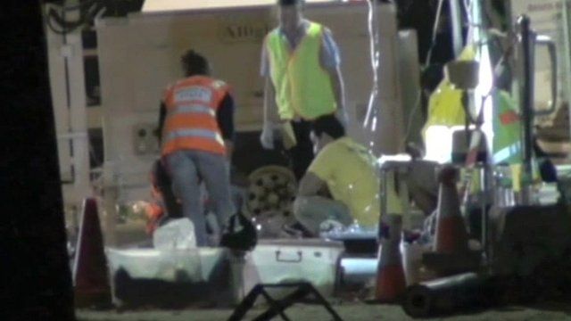Christmas Island sinking emergency services