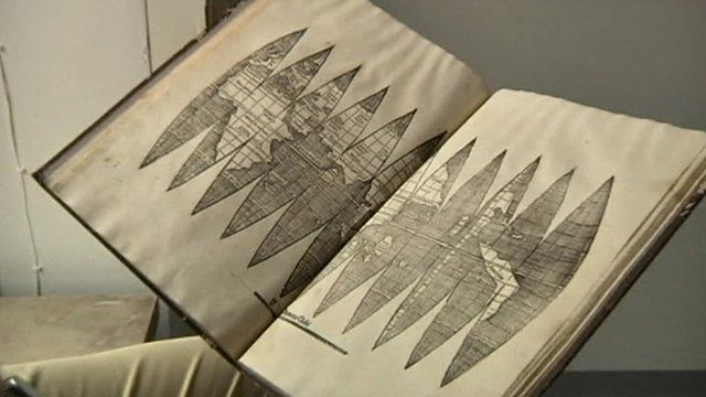 Rare copy of Waldseemueller's early America map