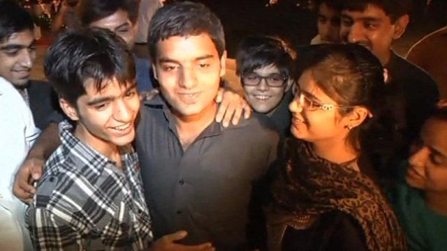 A Pakistani crew member reunited with his family