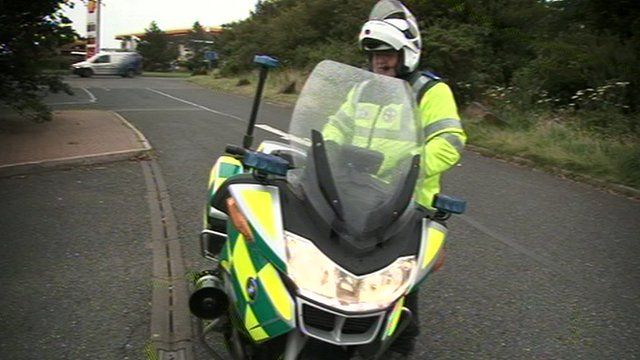 Free blood and organs courier service in North Devon - BBC 