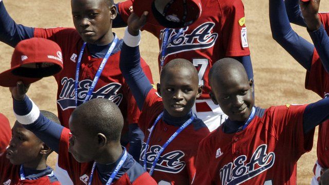 Ugandan little league team