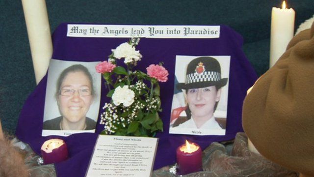 Photographs of PCs Hughes and Bone