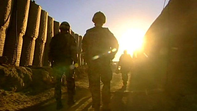 Soldiers in Afghanistan
