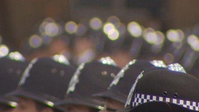 Met police helmets