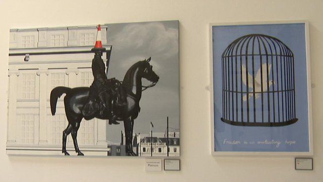 Artwork on a wall