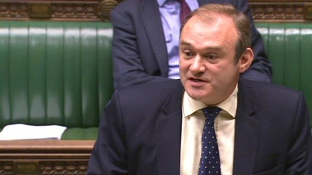 Energy Secretary Ed Davey