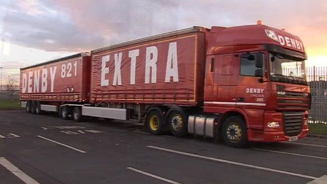 Denby super-lorry