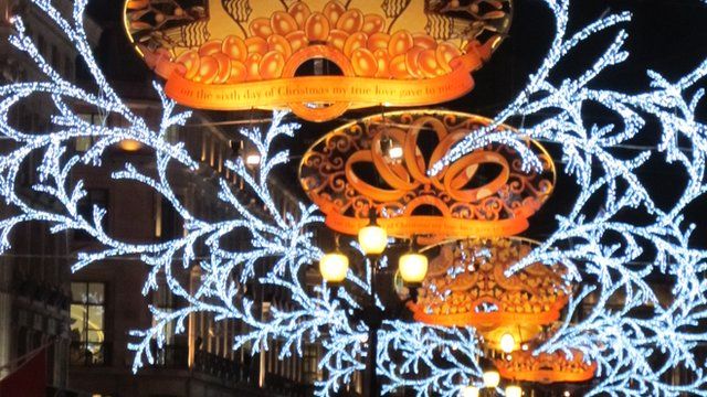 Regent Street lights