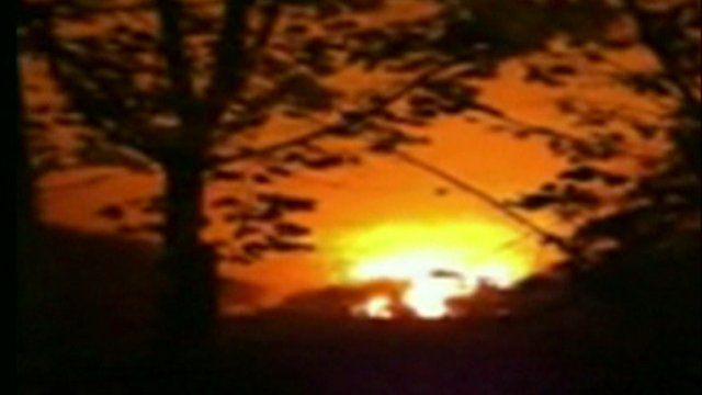 Fire in Hadleigh
