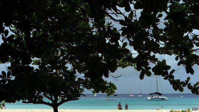 Barbados beach