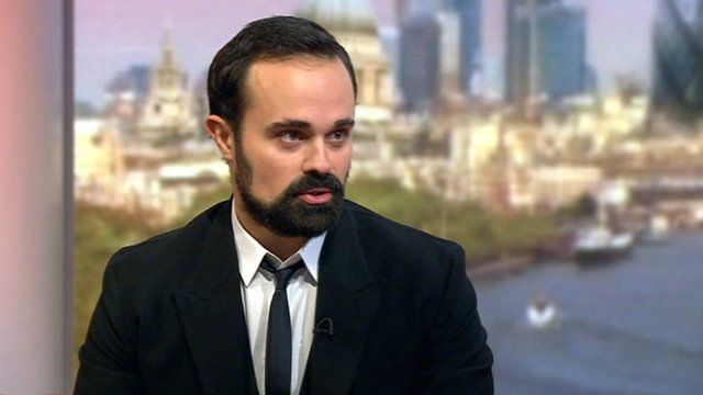 Evegeny Lebedev on the Andrew Marr Show