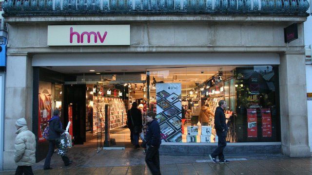 HMV store in Norwich