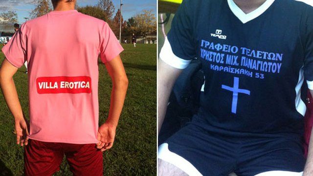 Football shirts