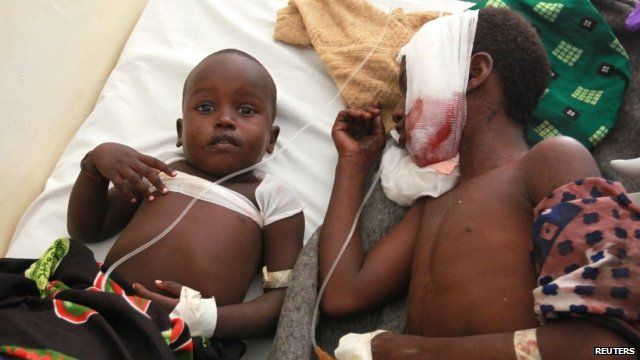 Injured children