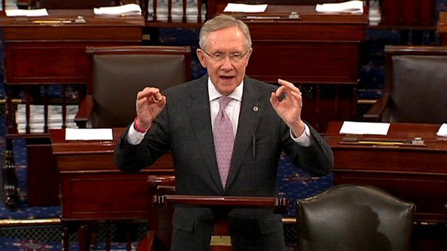 Senate Majority Leader Harry Reid
