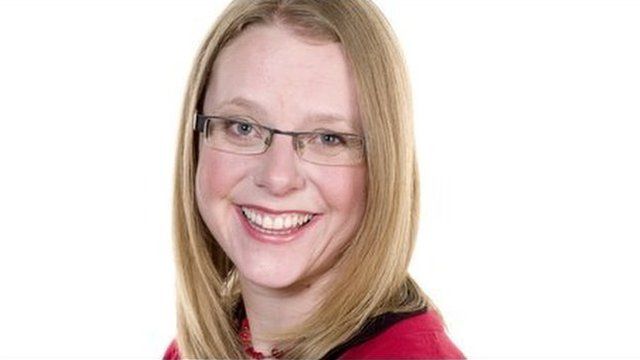 Weather presenter Kate Kinsella