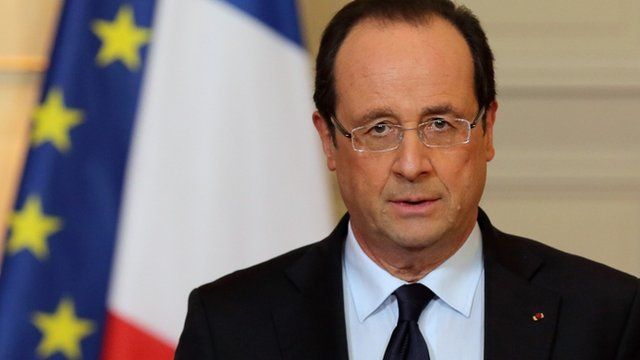 French President Francois Hollande