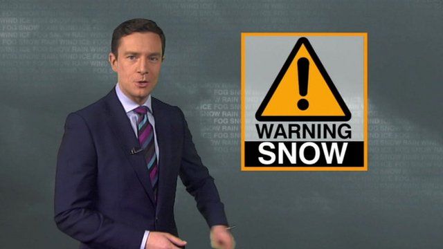 BBC weather forecaster Alex Deakin