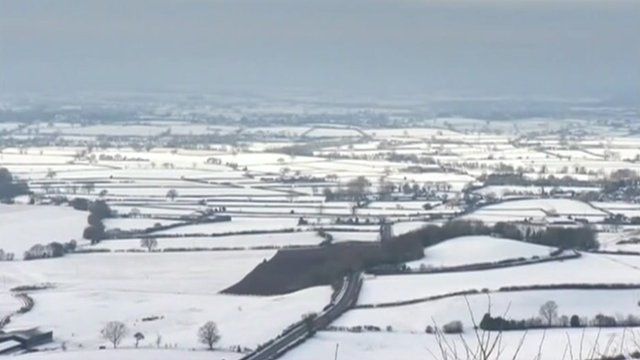 Some parts of Britain have already suffered heavy snowfall