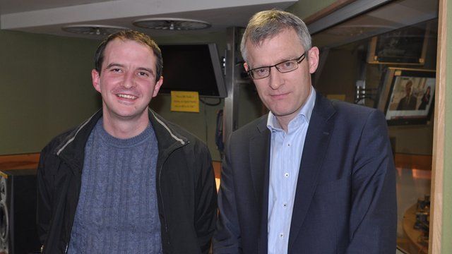 Darren Wood with Jeremy Vine