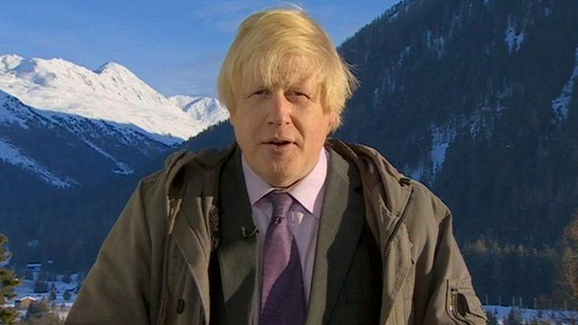 London Mayor Boris Johnson