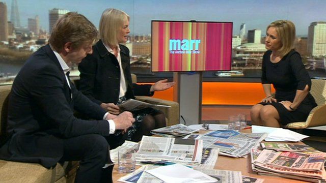 The Andrew Marr show newspaper review