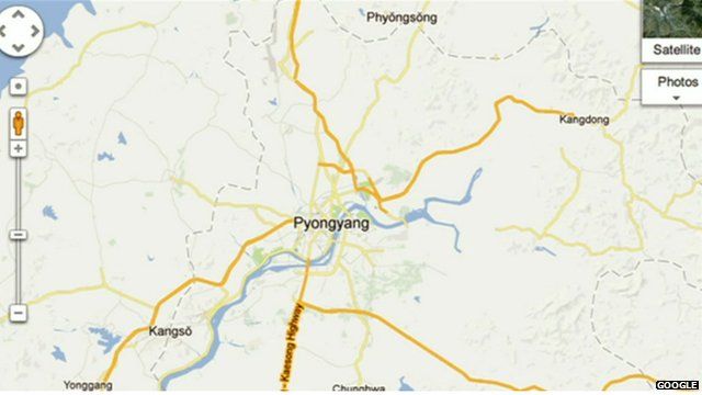 Image of North Korea courtesy of Google