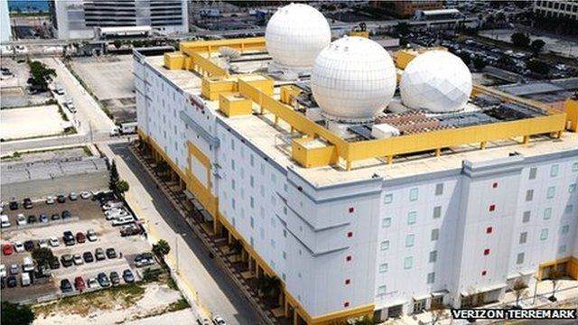 The building is one of world's largest data centres
