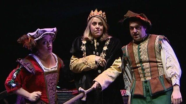 Sarah Smith and Horrible Histories team