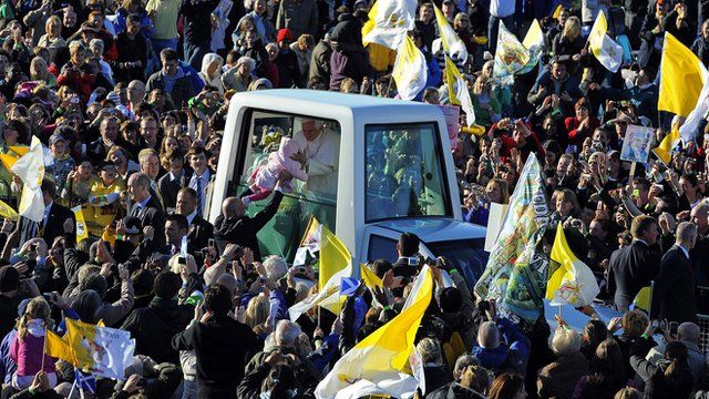 Pope Benedict in Glasgow