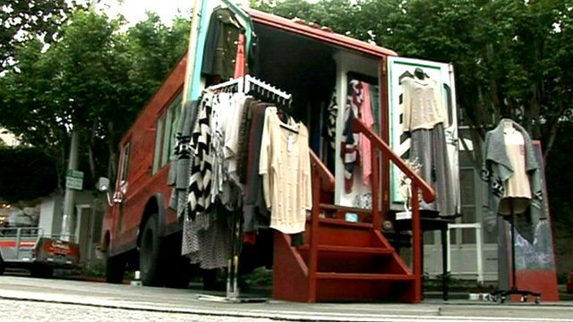 Fashion truck in LA