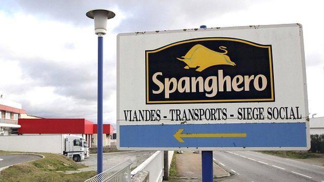 Spanghero signpost