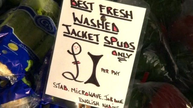 Greengrocer sign