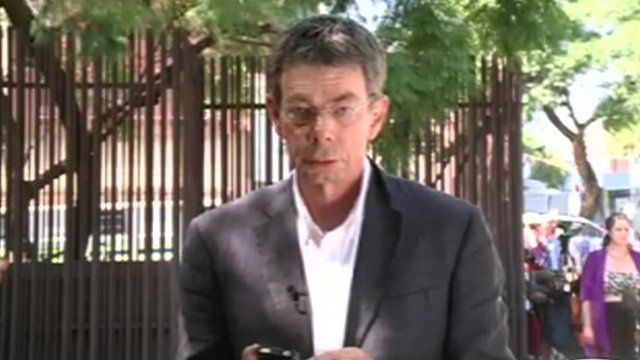 Peter Biles in Pretoria