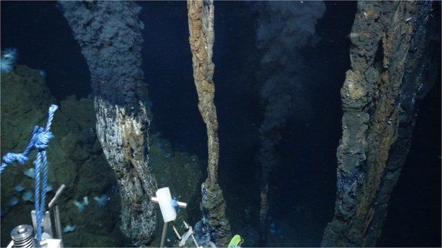 Black smoker - deep sea vent