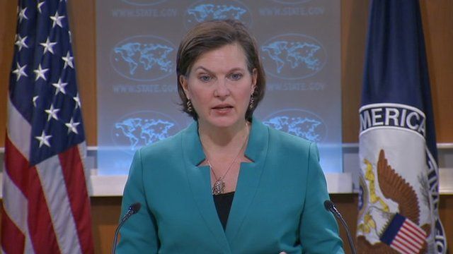 State department spokeswoman Victoria Nuland