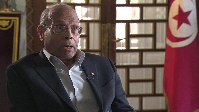 President Moncef Marzouki of Tunisia