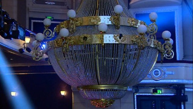 Part of the Phantom of the Opera set