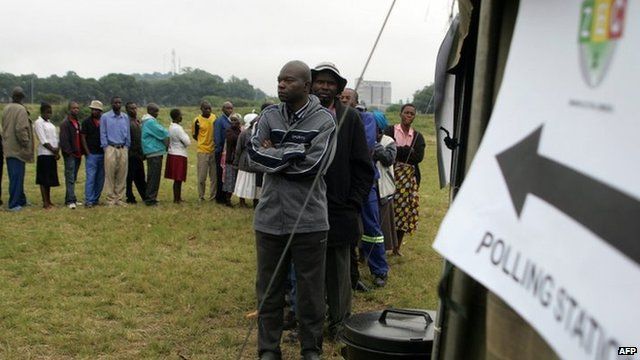 Zimbabweans turn out in their numbers to vote