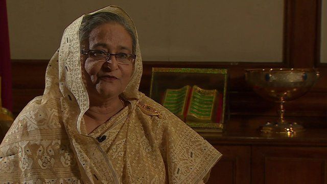 Bangladeshi Prime Minister Sheikh Hasina