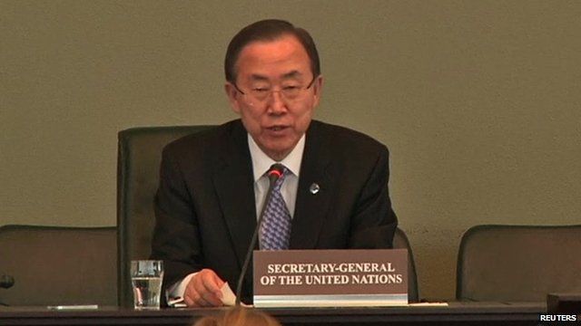 UN Secretary General Ban Ki-moon