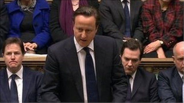 David Cameron arweiniodd y teyrngedau yn Nhŷ'r Cyffredin