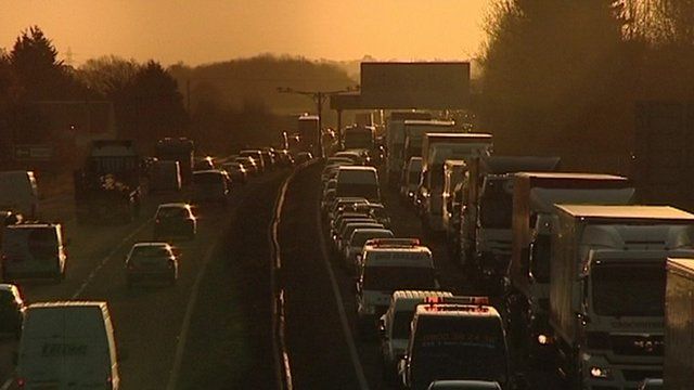 Congested road