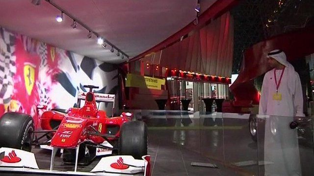 Ferrari theme park in Abu Dhabi