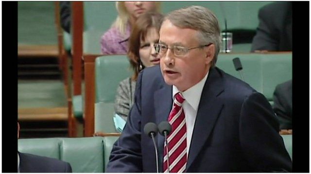 Australian Treasurer Wayne Swan
