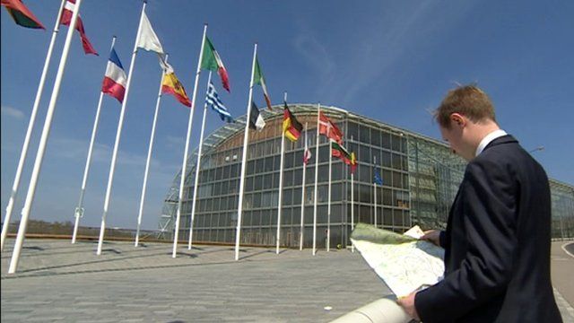 EU building in Luxembourg