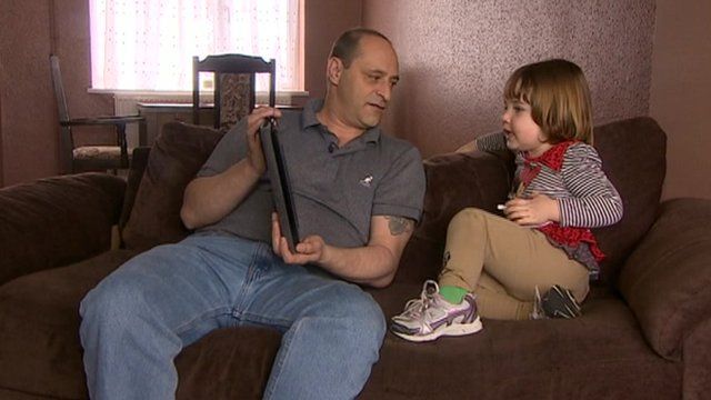 David Chappell with daughter Emma Chappell