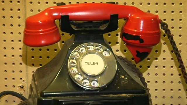 Winston Churchill's Liverpool phone hotline