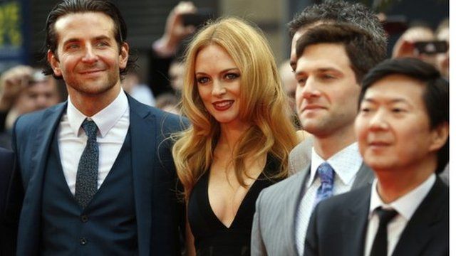 Bradley Cooper, Heather Graham, Justin Bartha and Ken Jeong