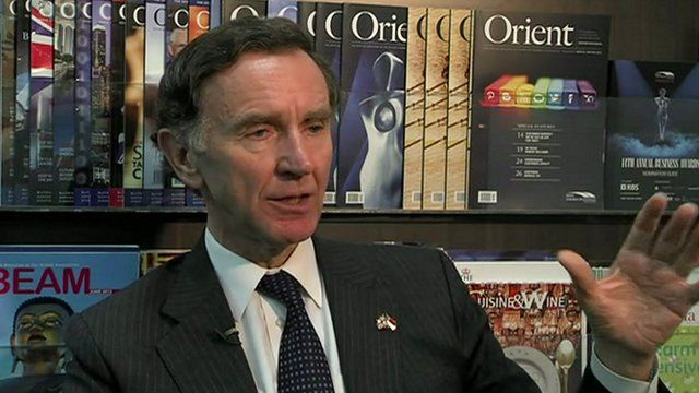 The UK Trade and Investment minister, Lord Stephen Green